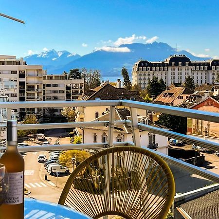 Penthouse Vue Incroyable Lac Et Montagnes Annecy Exterior photo