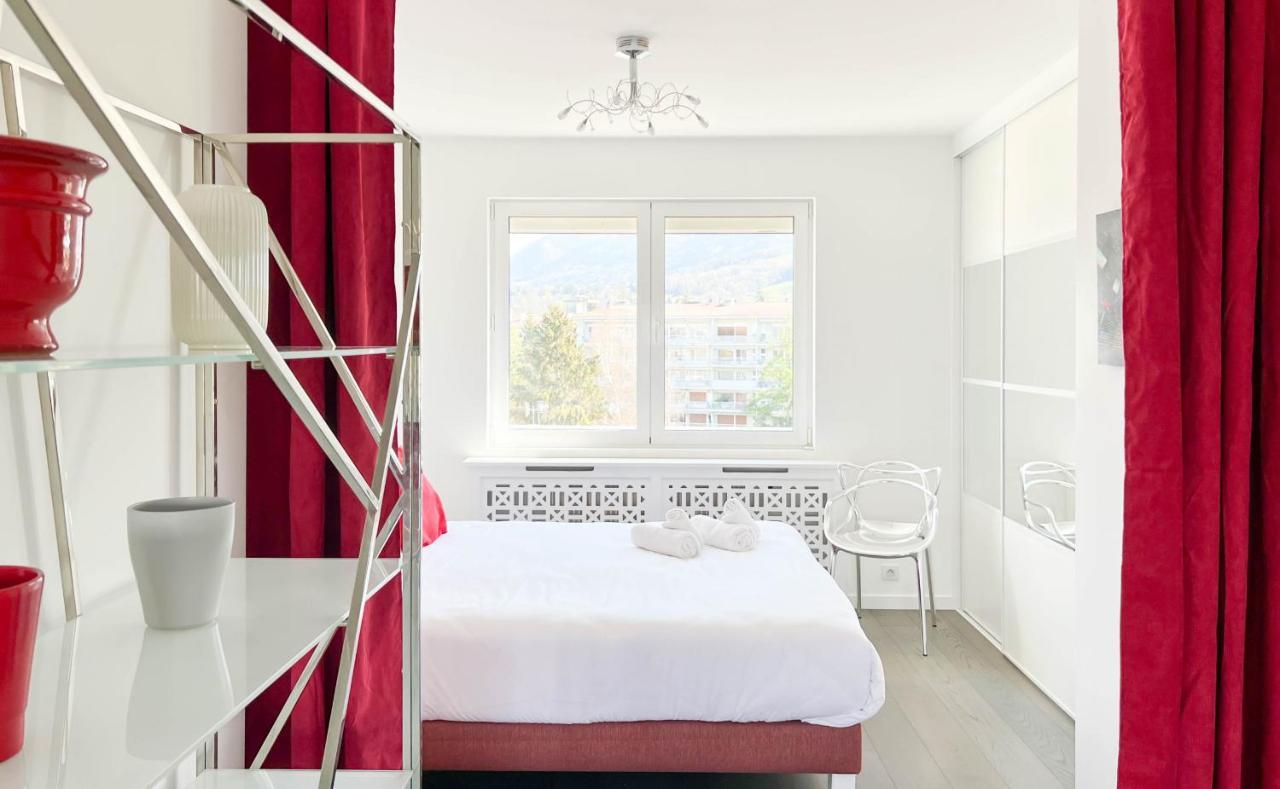 Penthouse Vue Incroyable Lac Et Montagnes Annecy Exterior photo